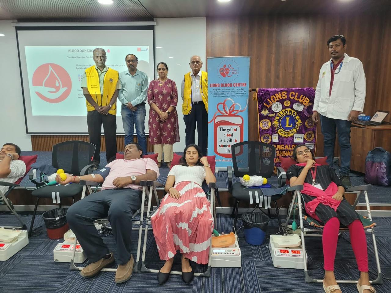 TWINNING SERVICE ACTIVITY – BLOOD DONATION DRIVE