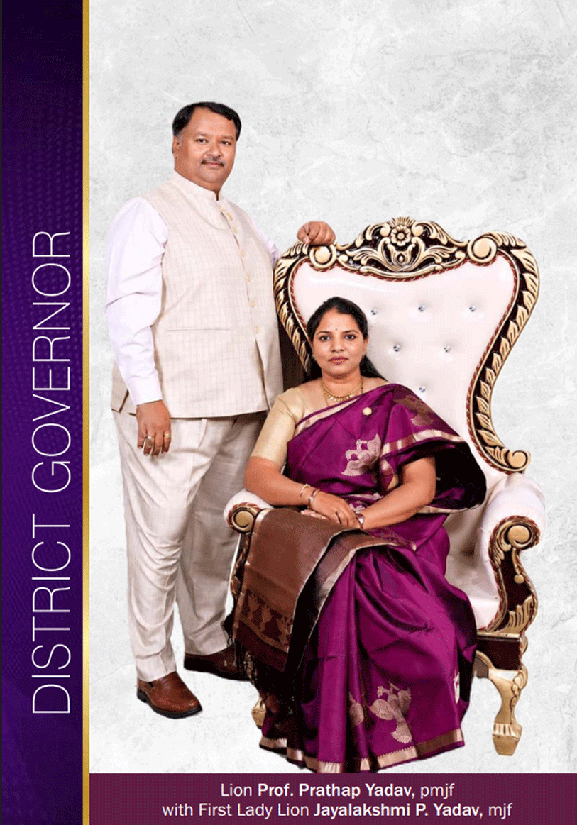 District Governor with Family