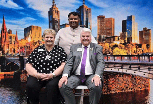 Tony and Sue Benbow International Second Vice President, 2026-27